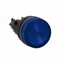 Лампа сигнальная, 22мм²  380В, AC/DC Синий |  код.  la-ens-b-380 |  EKF